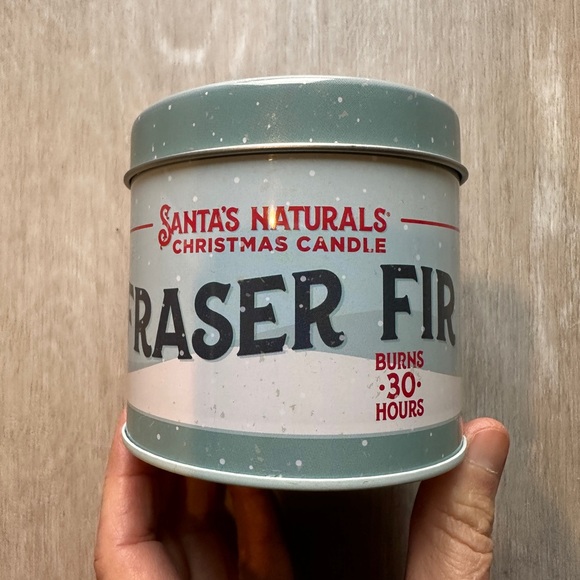 New Fraser Fir essential oil Christmas Tree Candle 30 Hours - Picture 3 of 5
